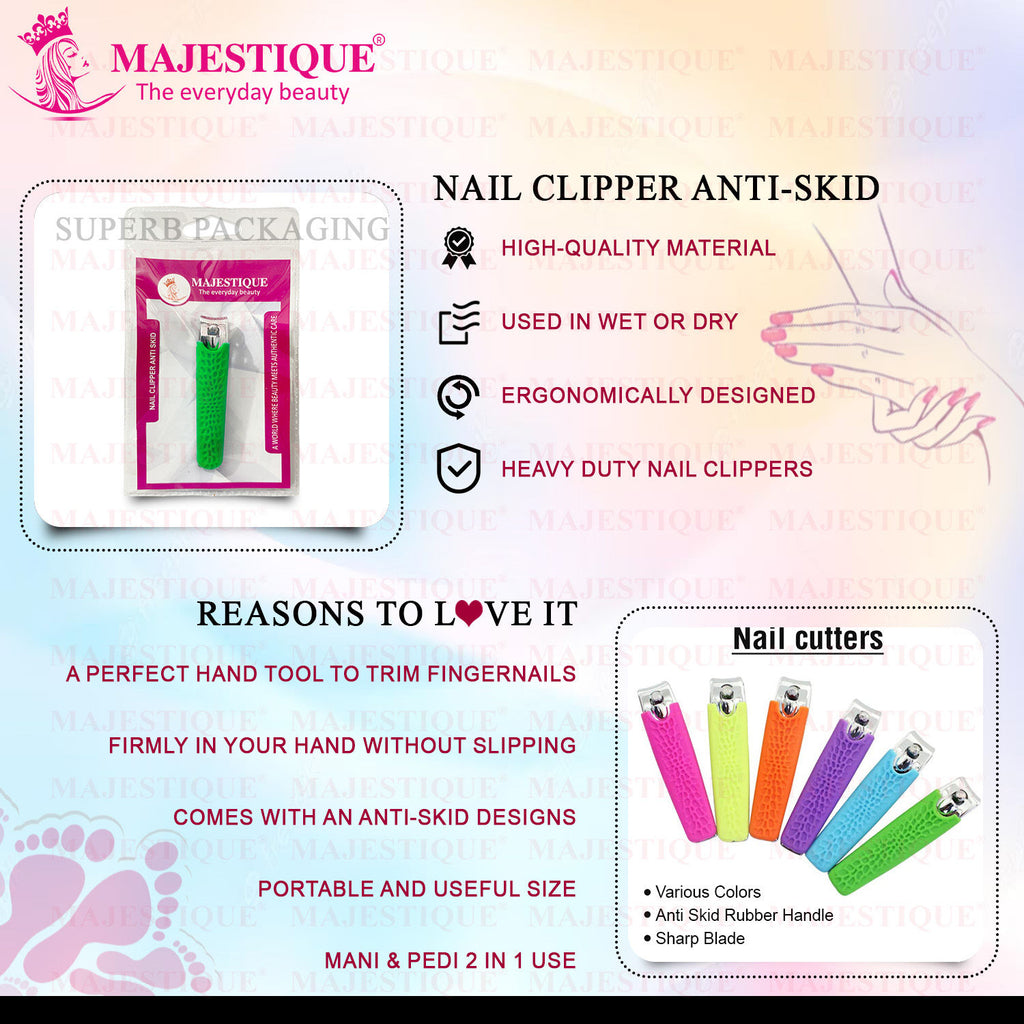 Stainless Steel Nail Clipper - Nail Cutting - Color May Vary
