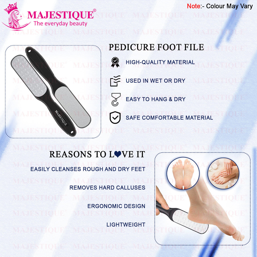 Callus Remover Foot Scrubber for Pedicure Spa Treatment - Color May Vary