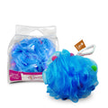 Loofah With Active Spheres Mesh Shower Sponge (Color May Vary)