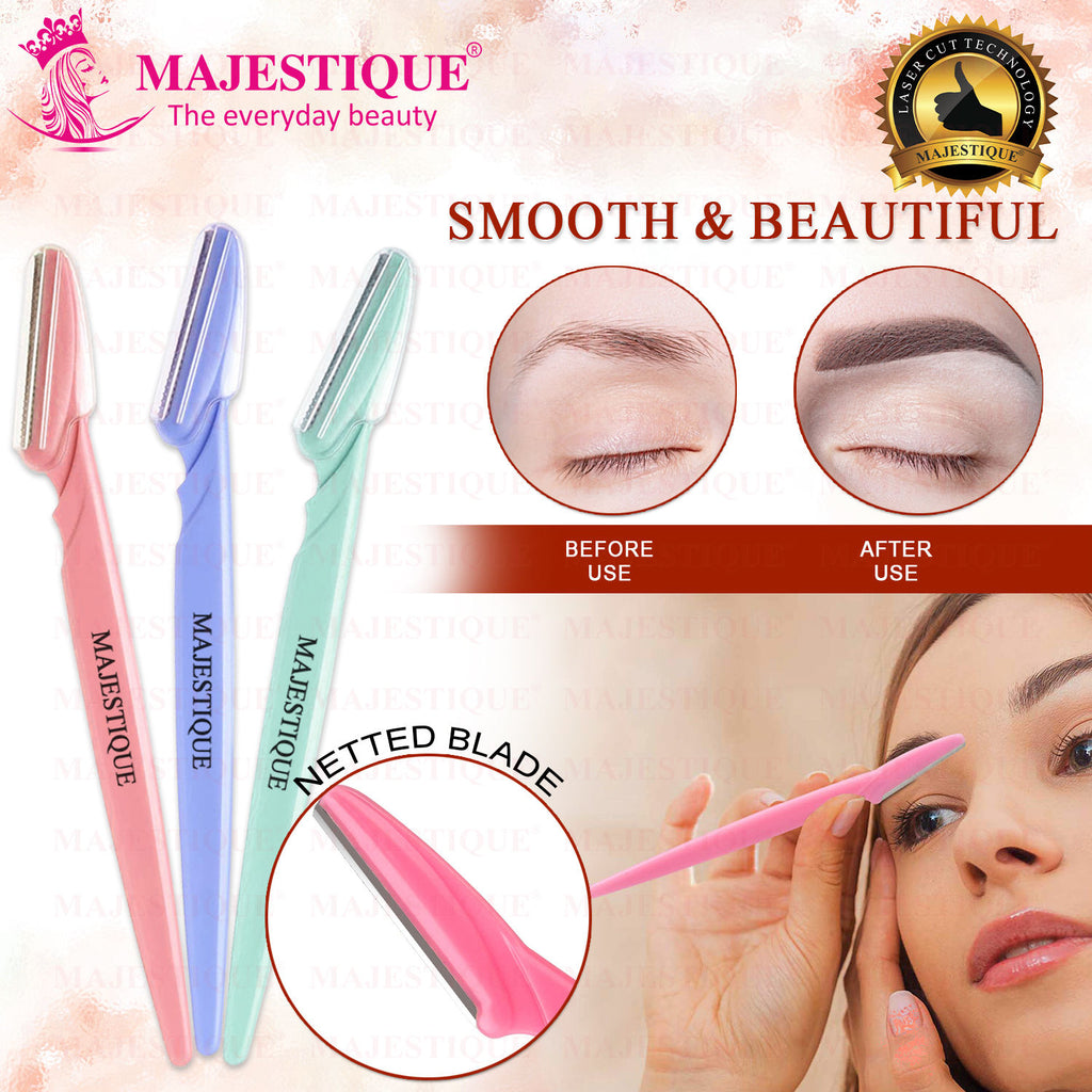 Eyebrow Razor Shaper & Trimmer Face Shave, Face Touch-Up - Color May Vary