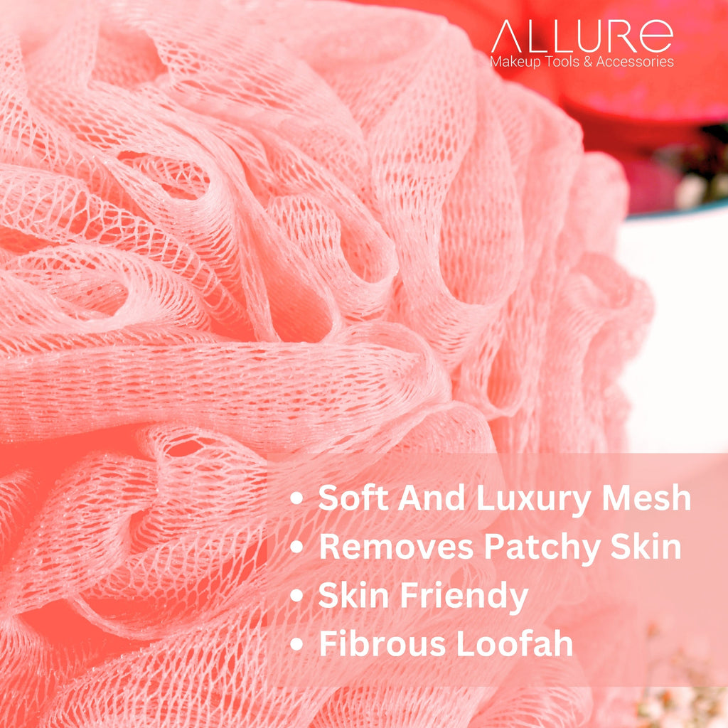 Metallic Loofah (Colour May Vary)