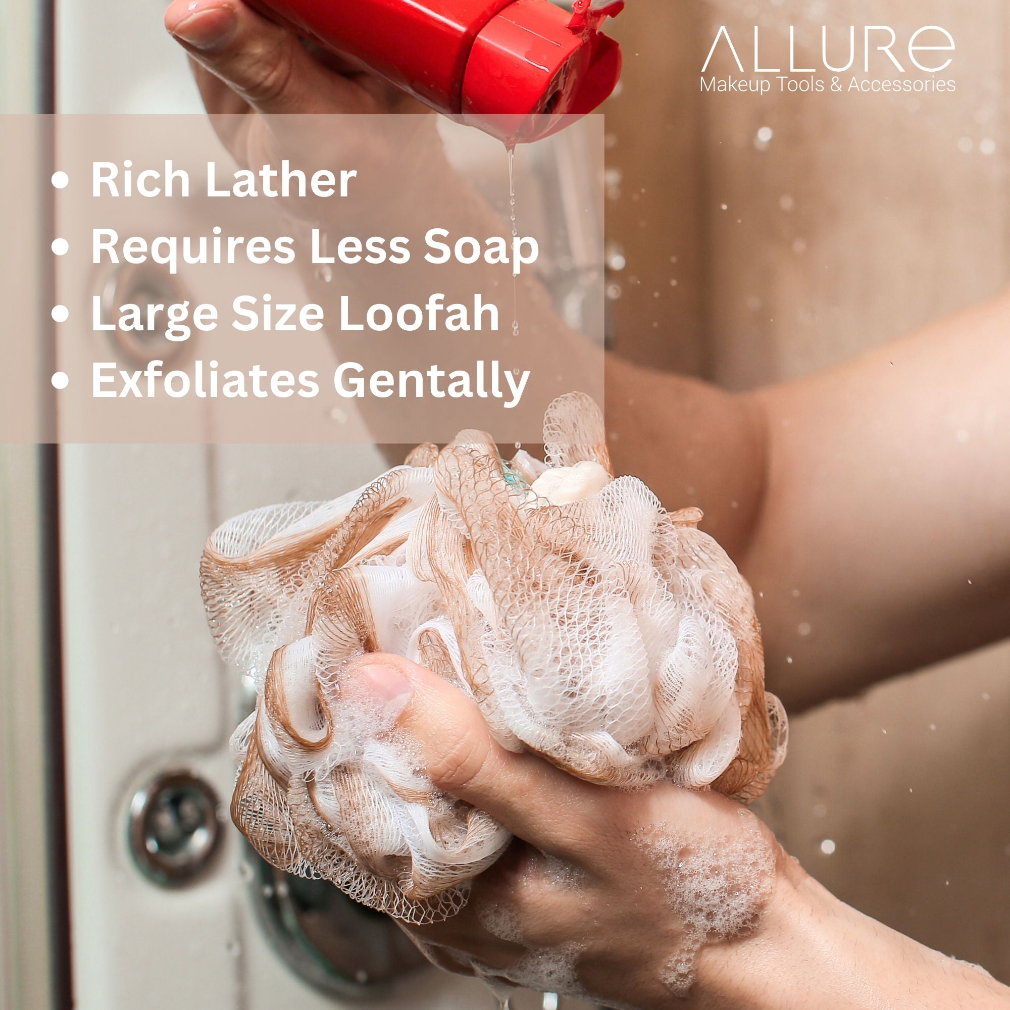 Large Loofah - 50G (Mix Colours)