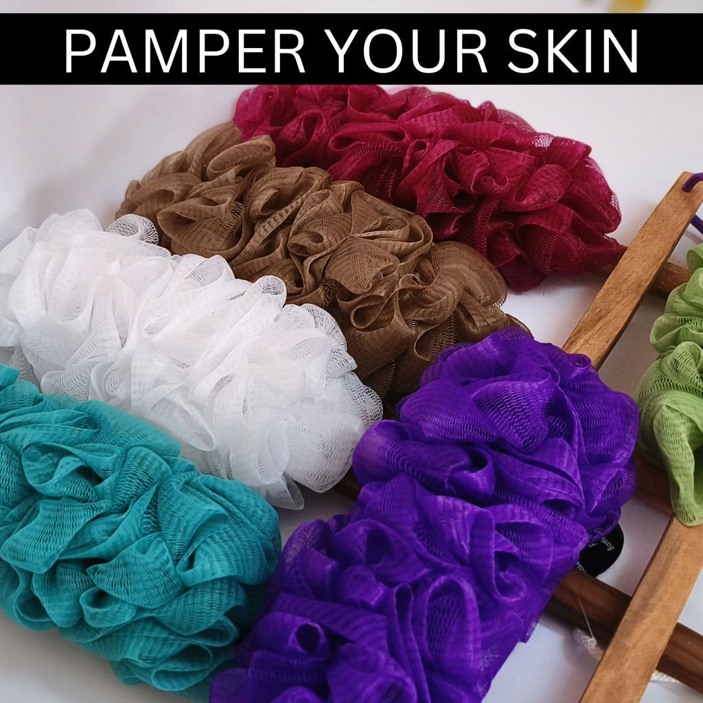 Bathing Brush Wooden Loofah (Mix Colours)