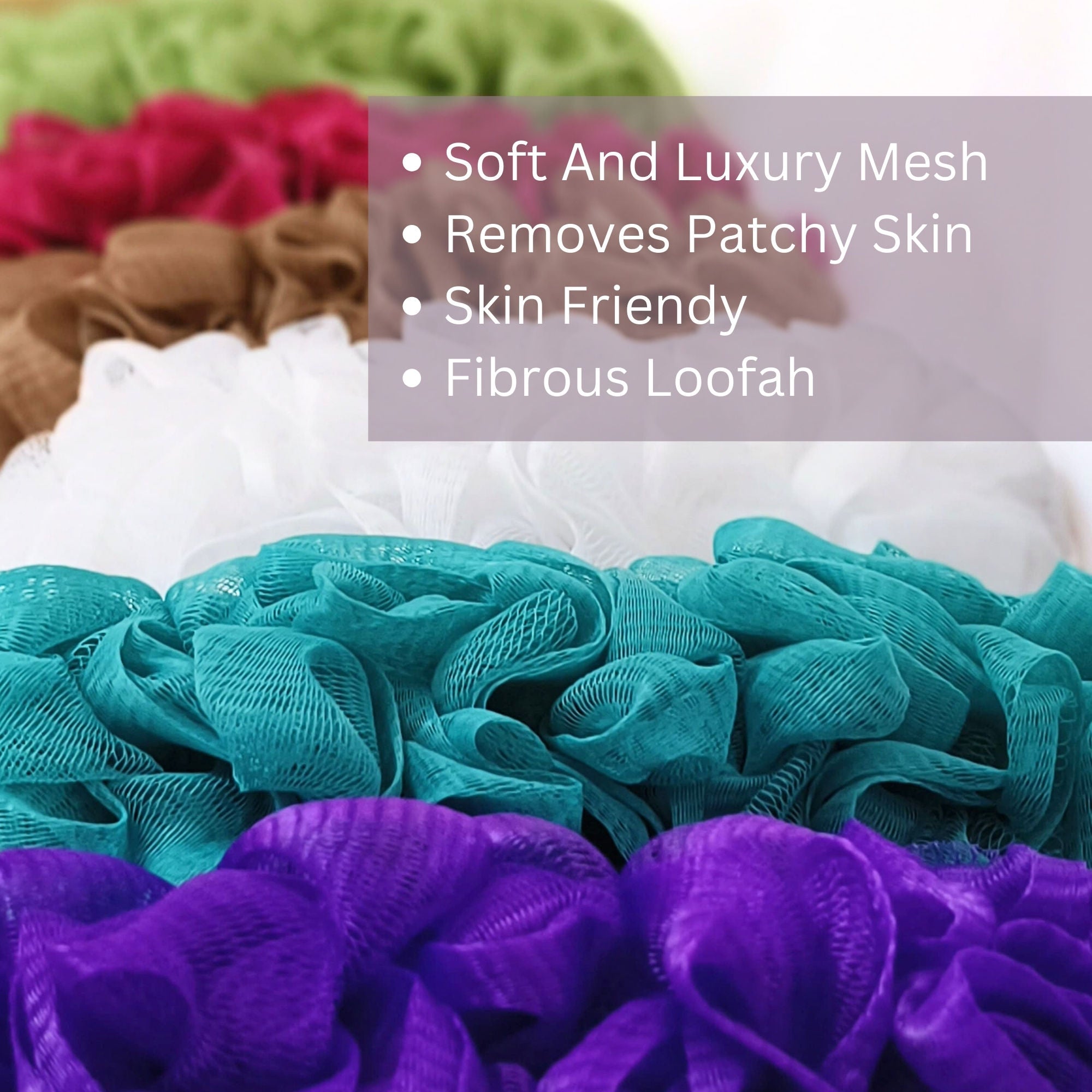 Bathing Brush Wooden Loofah (Mix Colours)