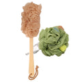 Bath Brush & Loofah Sponge Set (1N)