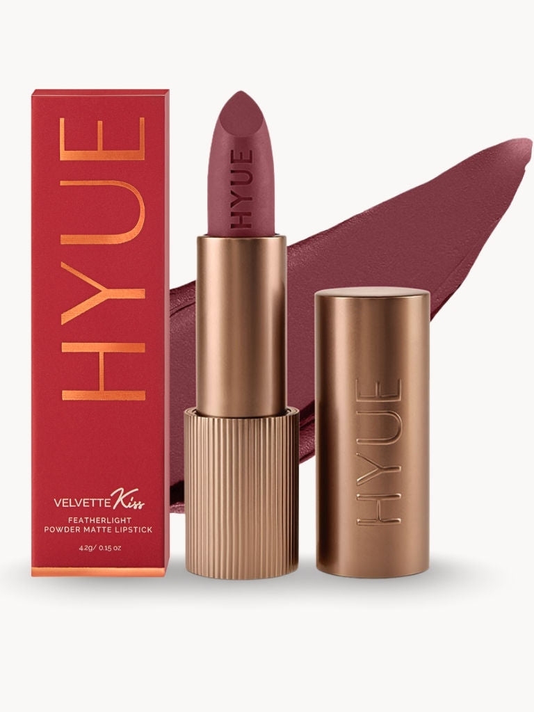 Velvet Kiss Matte Lipstick - Mauve-It