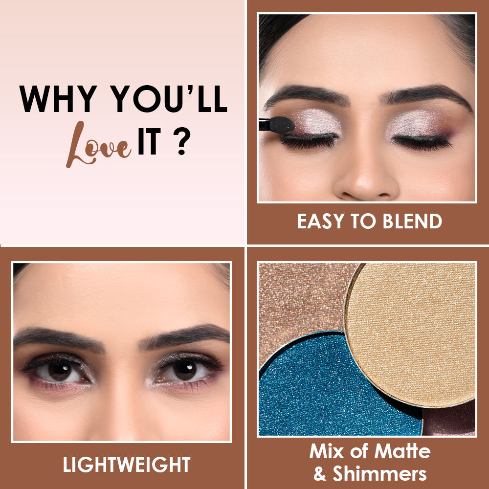 15 Colors Sensational Eyeshadow Palette