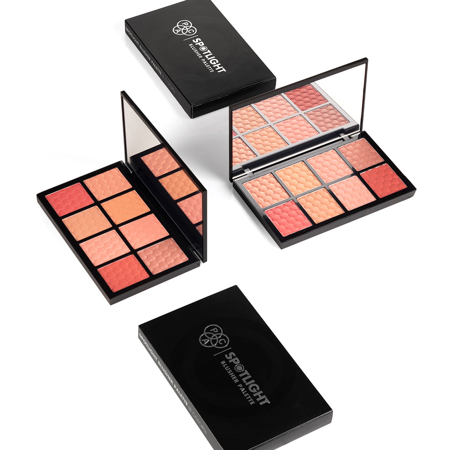 Spotlight Blusher Palette X8 - All in One MUA Palette, High Payoff, Shades for Every Skin Tone