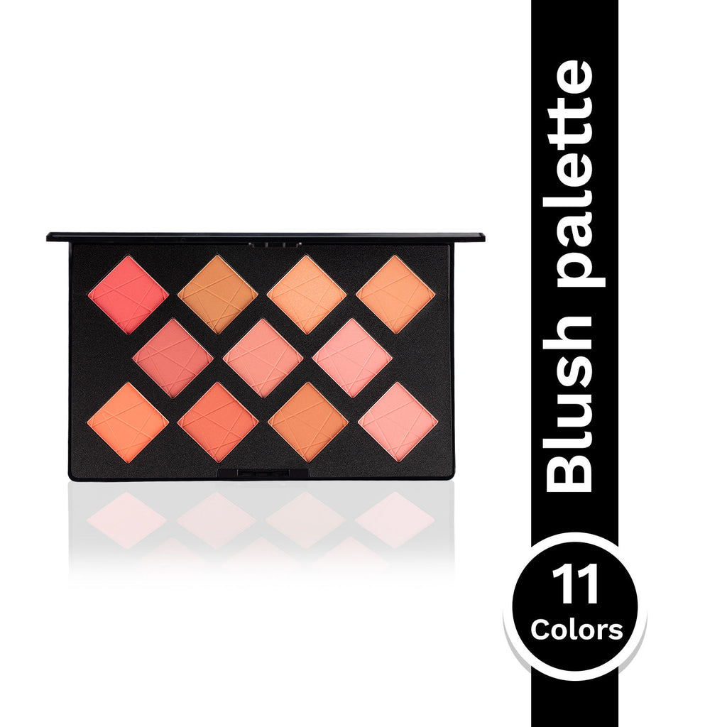 Take Cover Blusher X11 - Micro Fine Pigments, Blends Effortlessly, 8 Matte & 3 Shimmer Shades