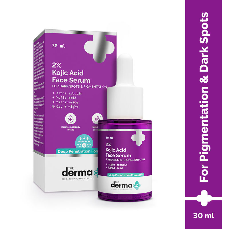 2% Kojic Acid Face Serum for Dark spots reduction, Pigmentation & Blemishes