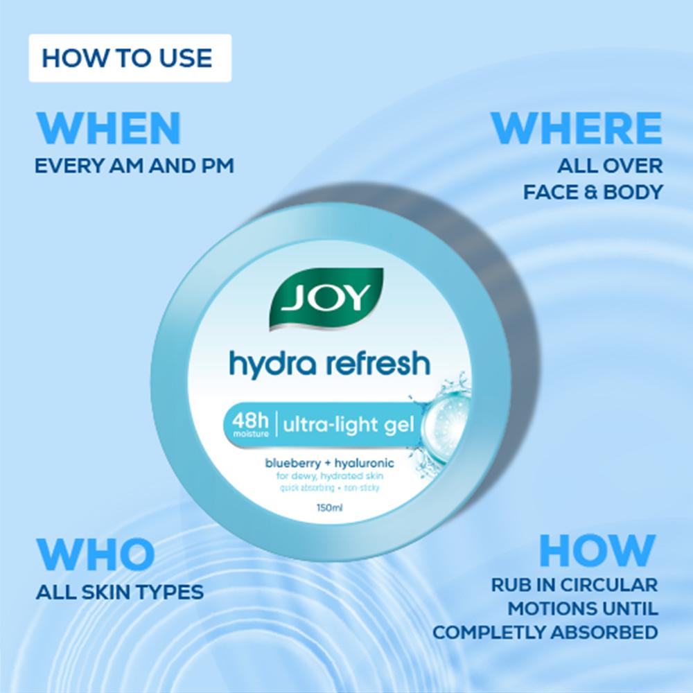Hydra Refresh Ultra-Light Gel With Oil Free Moisturiser For Face & Body