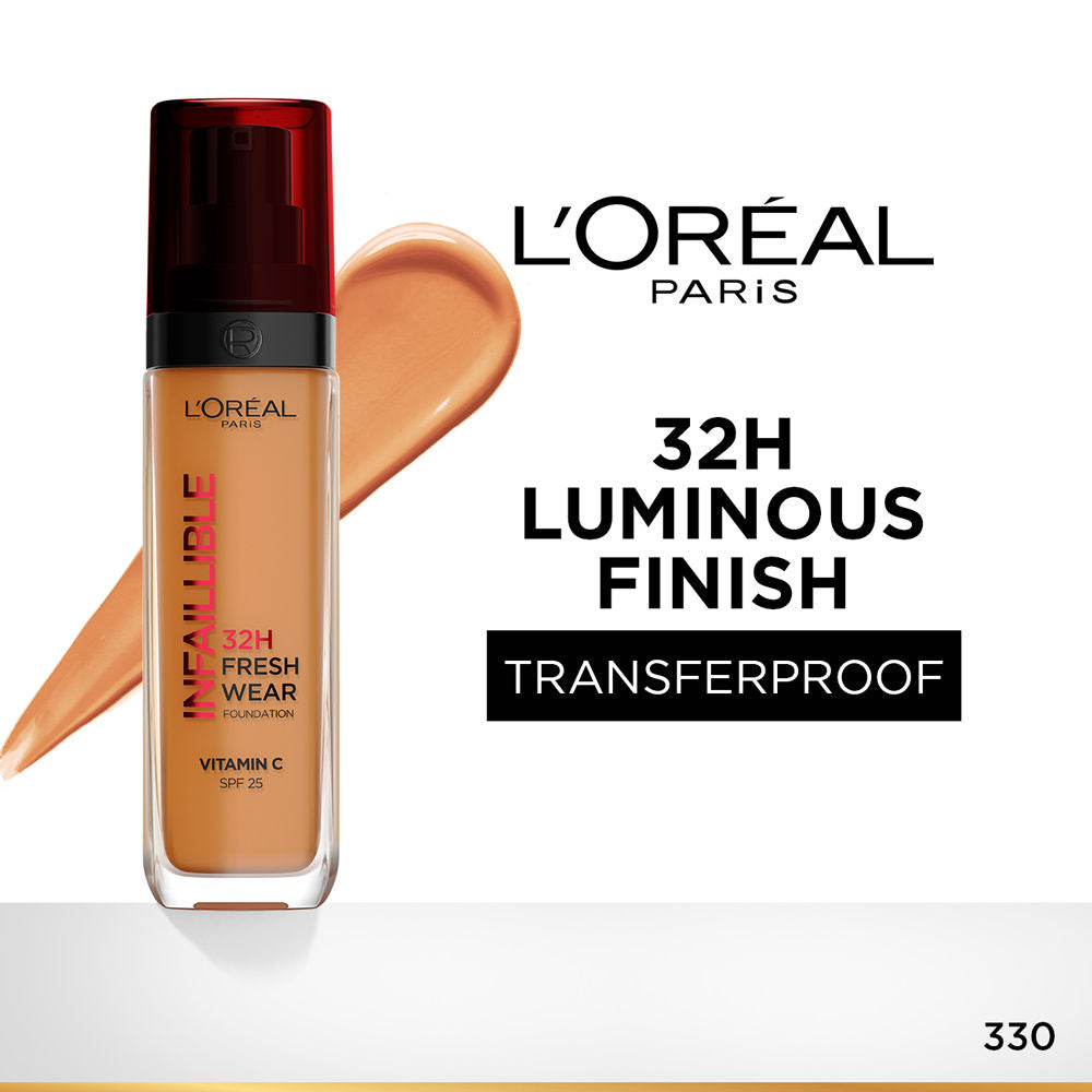 Infallible 32H Fresh Wear Foundation - 330 Hazelnut