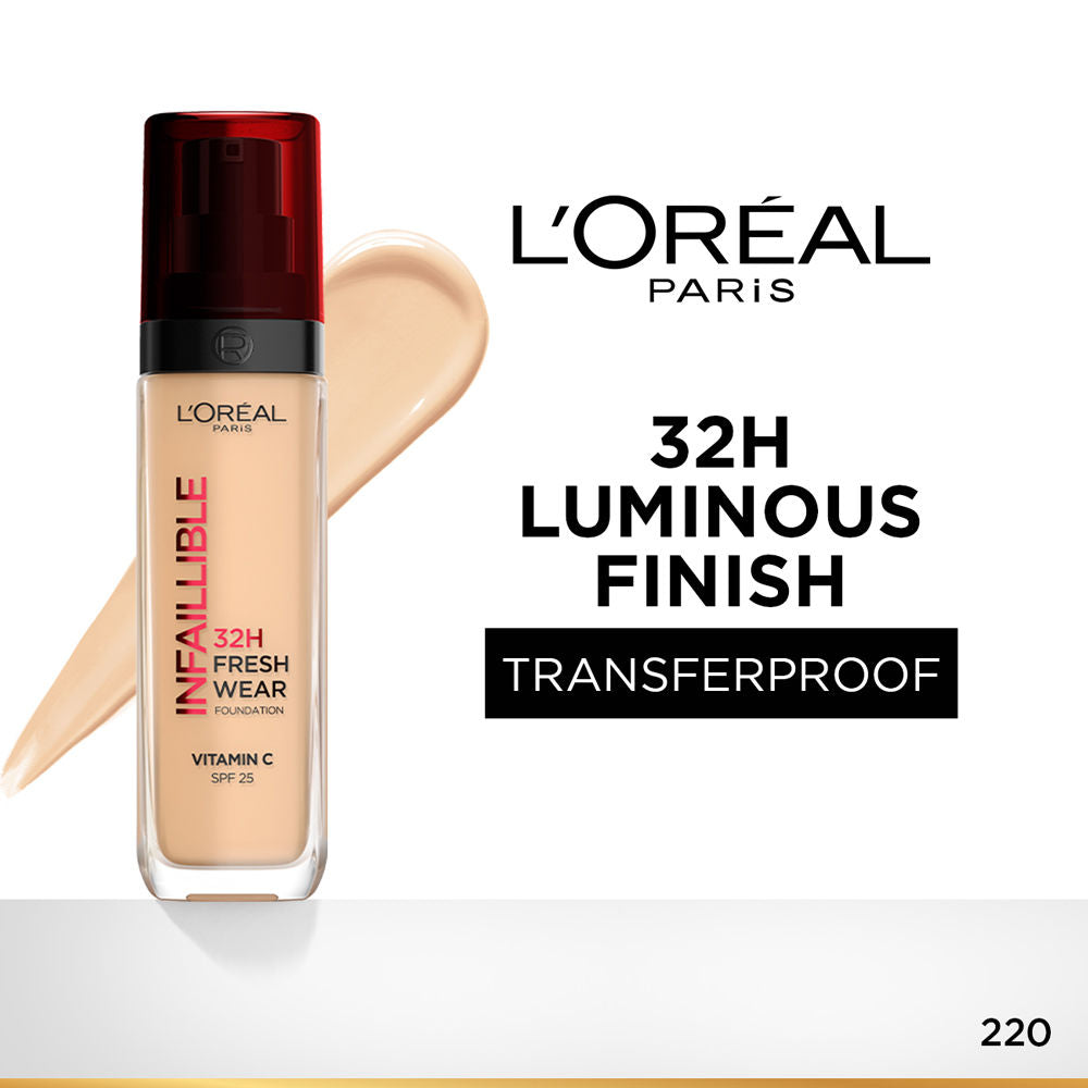 Infallible 32H Fresh Wear Foundation - 220 Sand