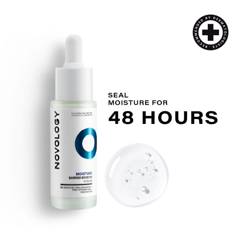 Moisture Barrier Booster Serum For 48 Hours Of Hydration, For Dry skin, Non Sticky