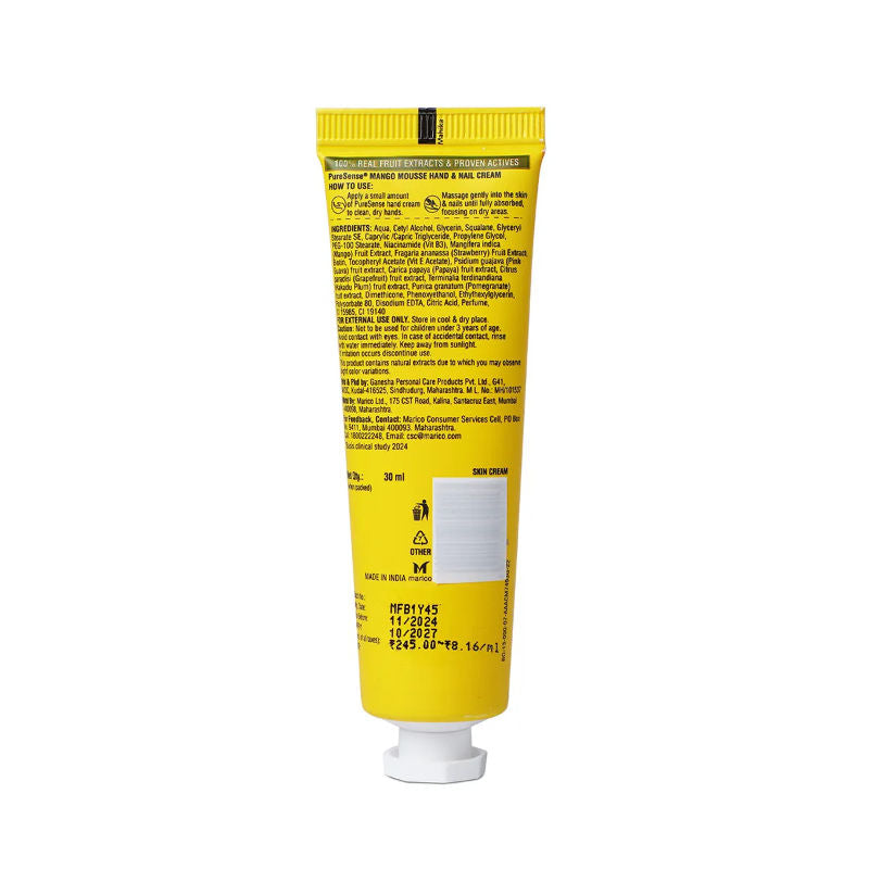 Mango Mousse Non Sticky Hand And Nail Biotin Cream