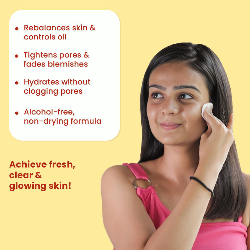 Water-like Hydrating Face Toner For Oily Acne Prone Skin With AloeVera Tightens Pores