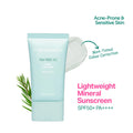 Tea Tree Cica Fresh Sun Cream SPF 50+ PA++++ Korean Tinted Mineral Sunscreen