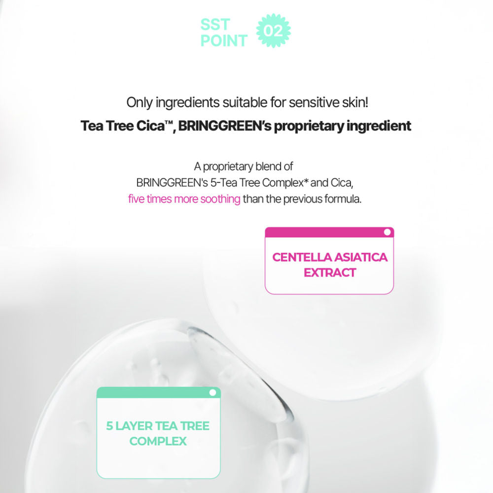 Tea Tree Cica Tone-Up Sun Cushion SPF 50+ PA++++ With Centella & Niacinamide