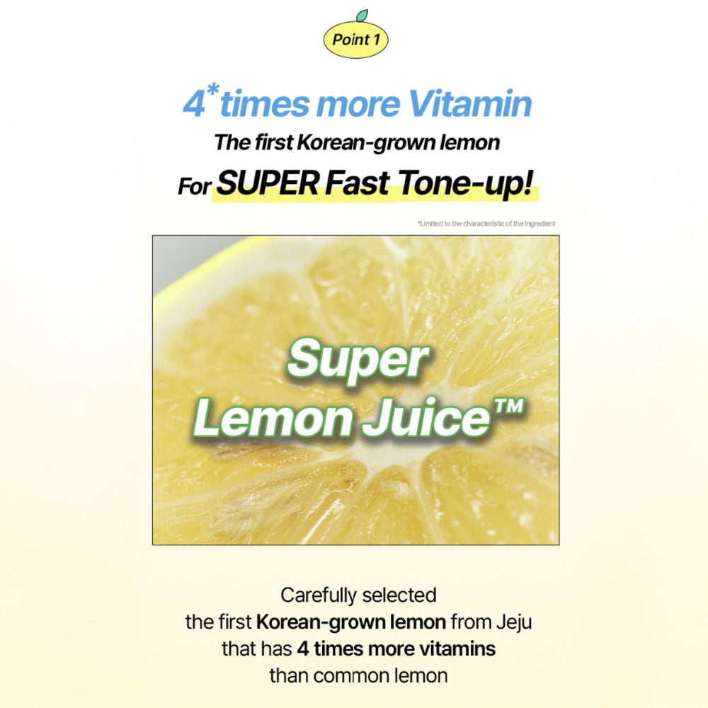 Super Lemon Glutathione Toner Pad