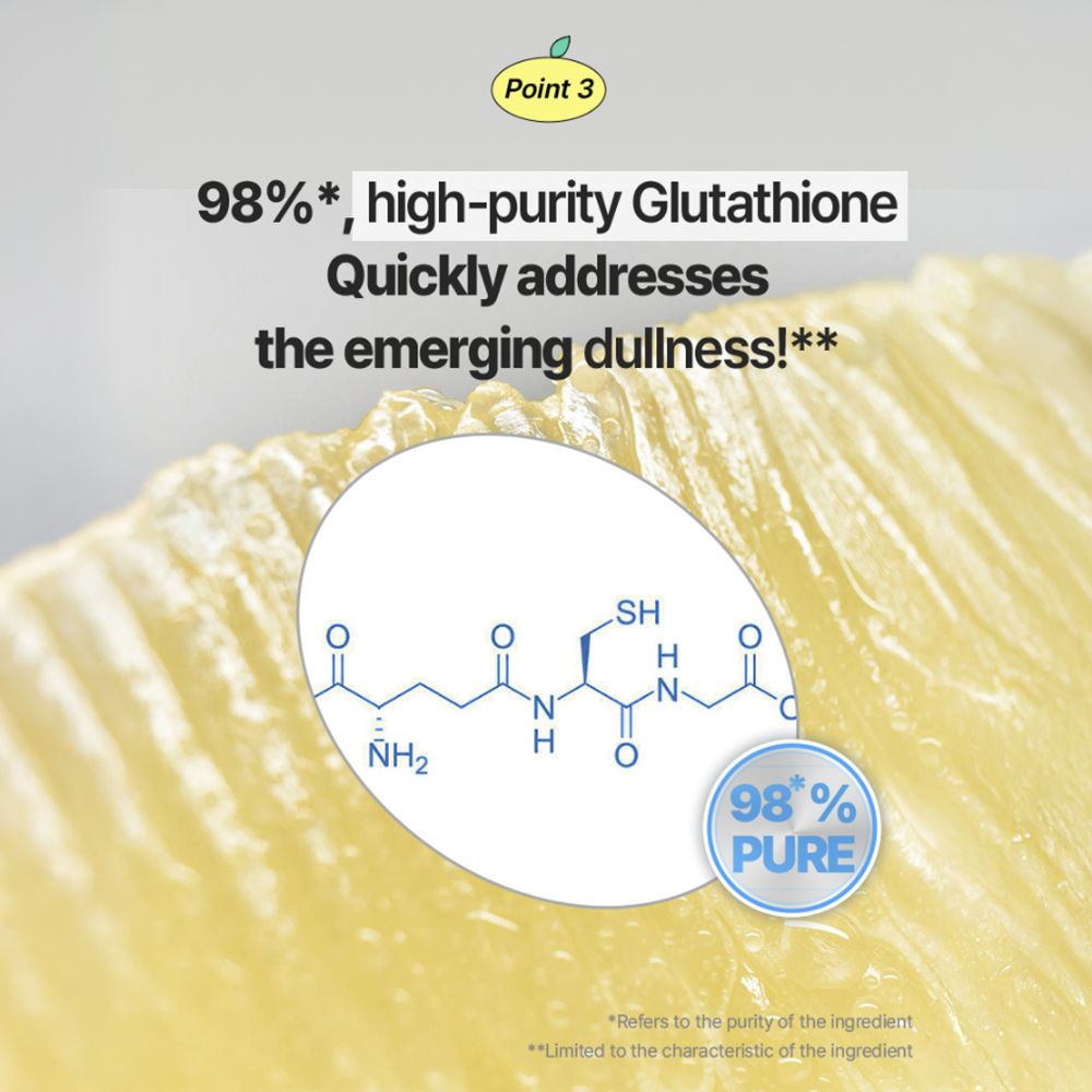 Super Lemon Glutathione Toner Pad