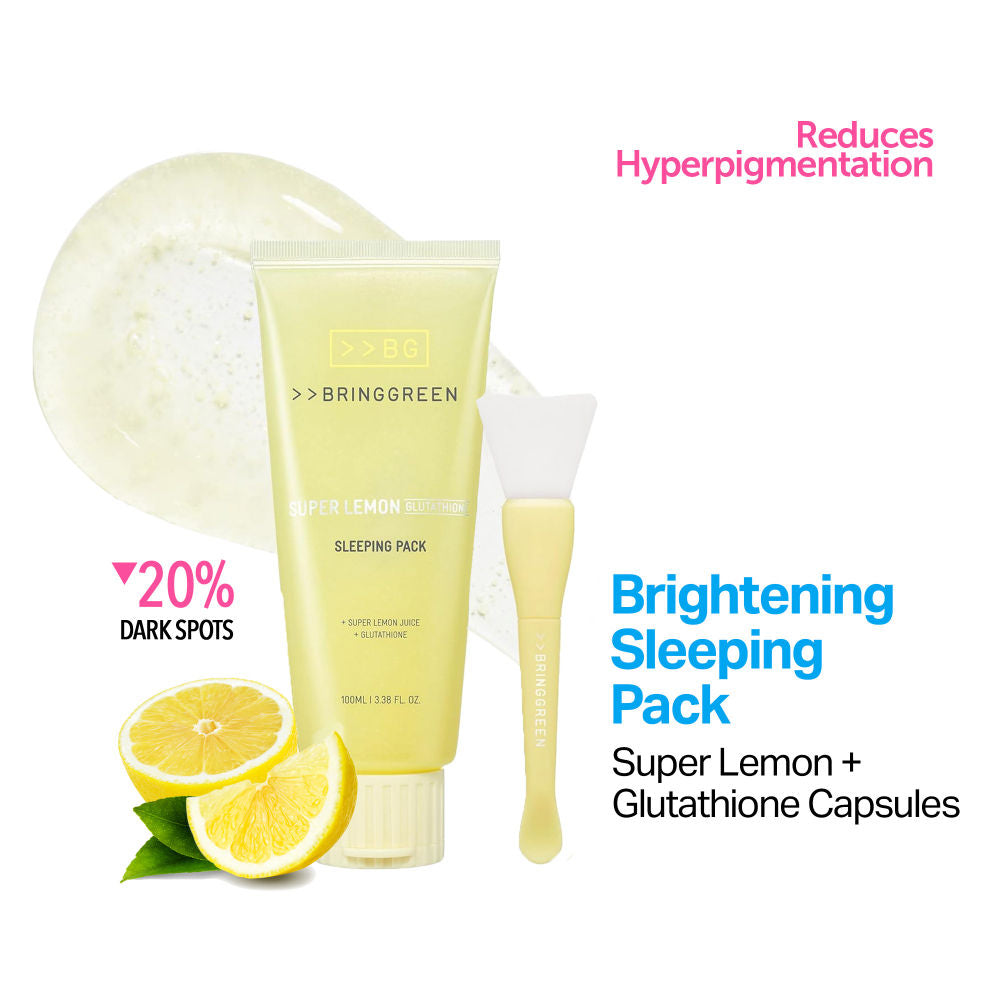 Super Lemon Glutathione Sleeping Pack