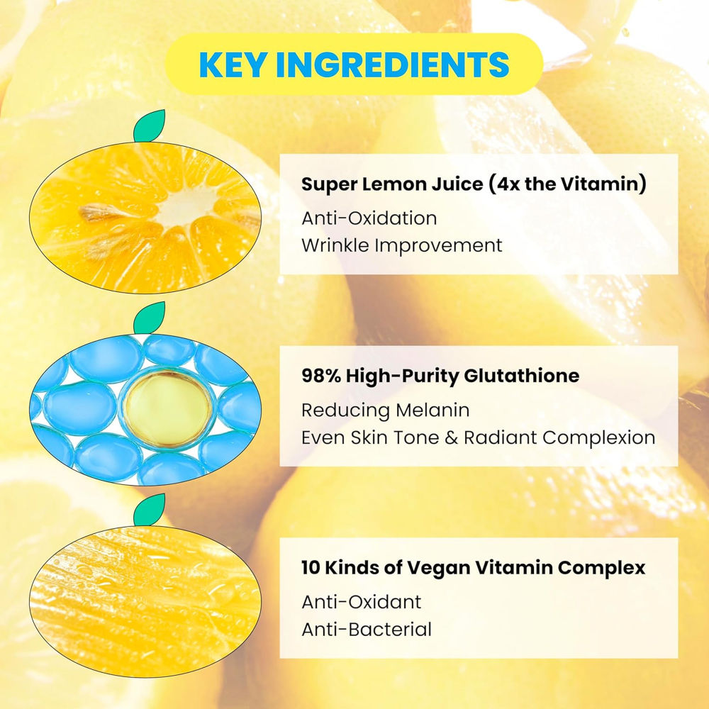 Super Lemon Glutathione Sleeping Pack