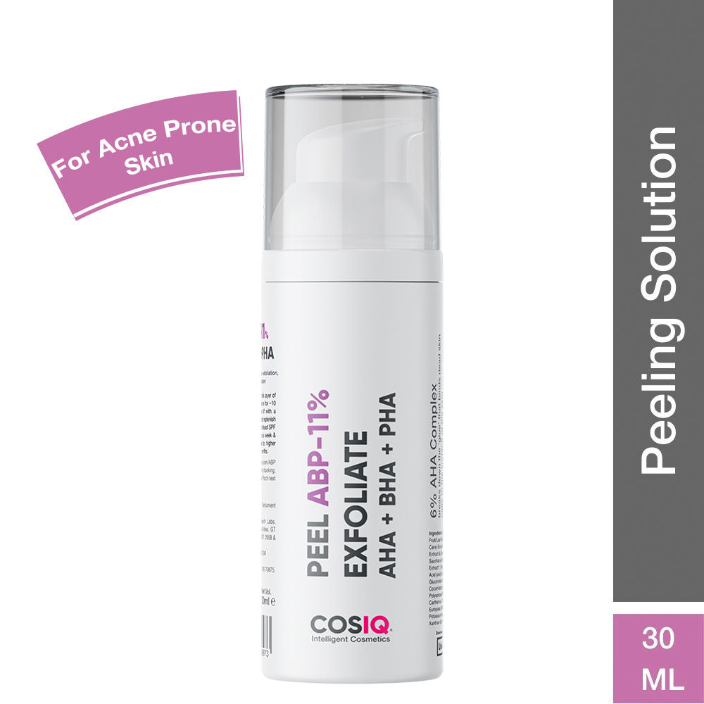 Peel ABP-11% Exfoliate AHA + BHA + PHA Beginner Friendly Serum