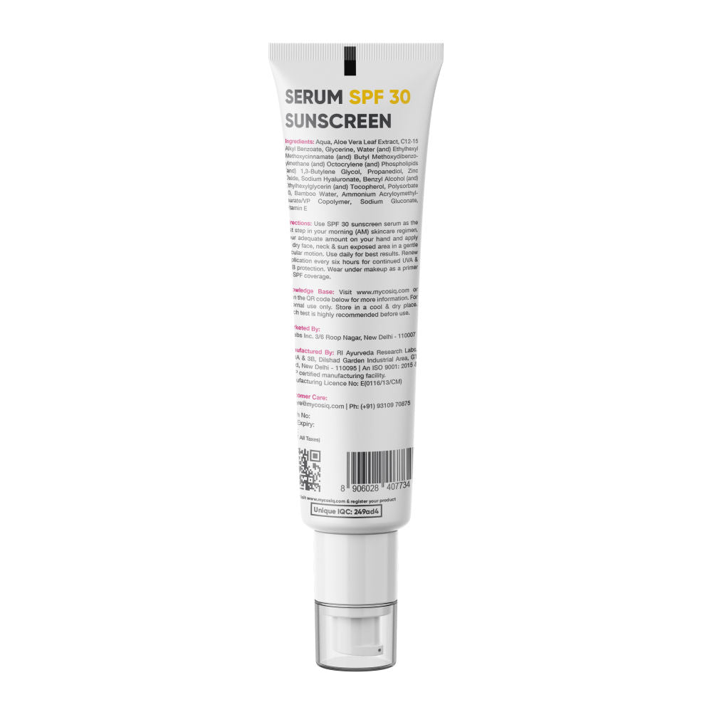Daily Use Sunscreen Serum Spf 30