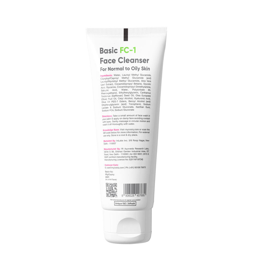 Fc-1 Face Cleanser For Oily Skin