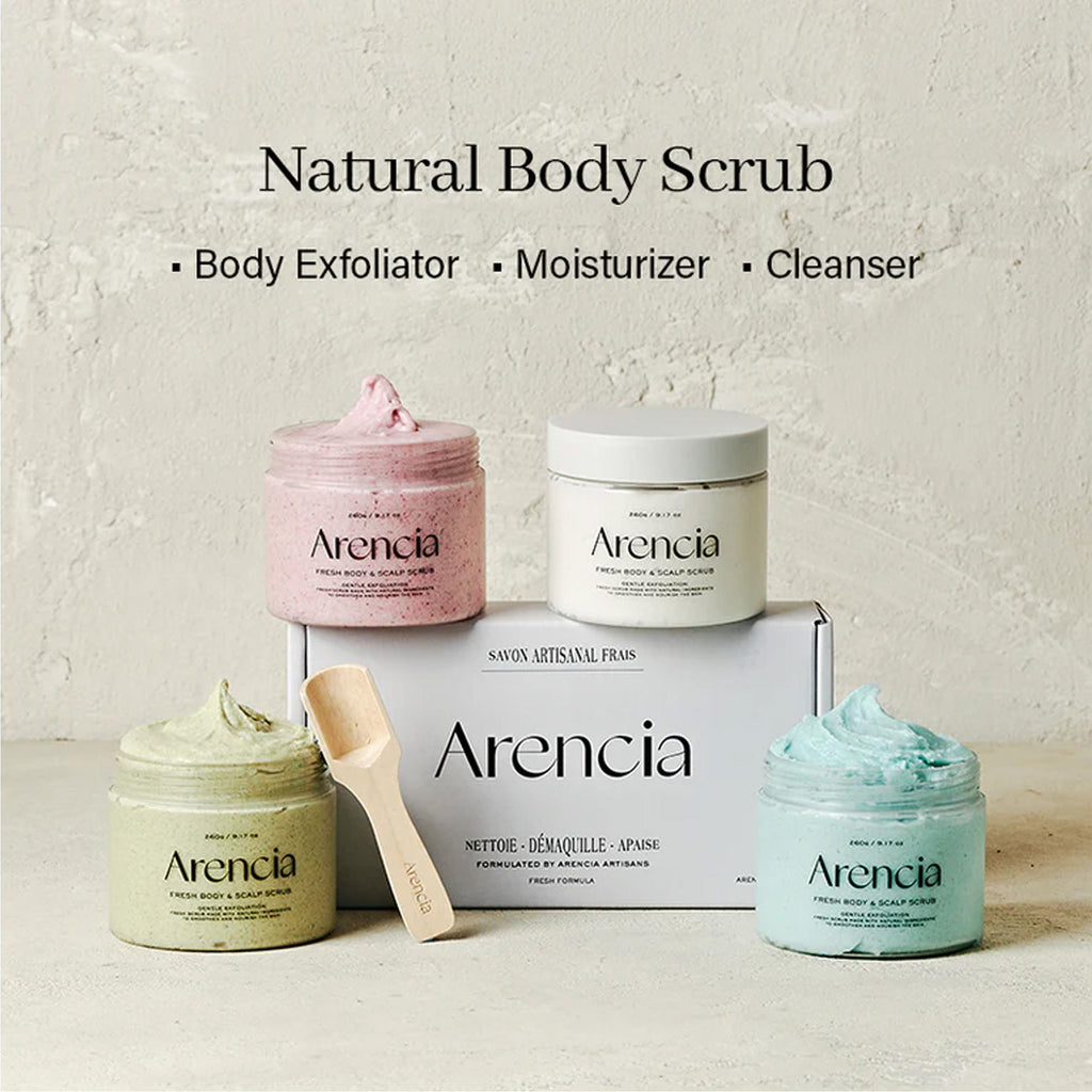 Geranium & Primrose Fresh Cloud Body & Scalp Scrub