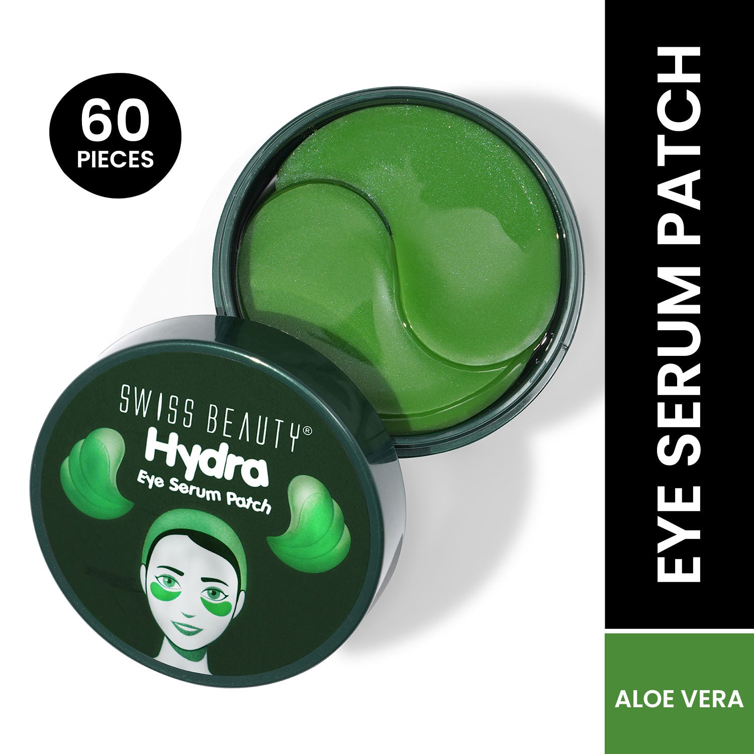Hydra Eye Serum Patches For Dark Circles And Puffiness , Hydrate Skin - Alove Vera