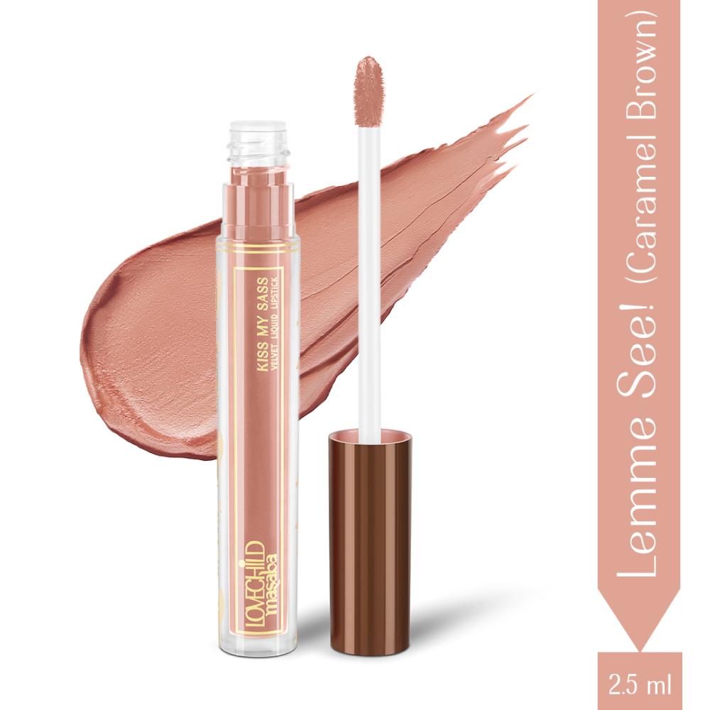Transfer-proof Long-lasting Velvet Liquid Lipstick, Enriched with Hyaluronic Acid and Kaolin Clay - Lemme See