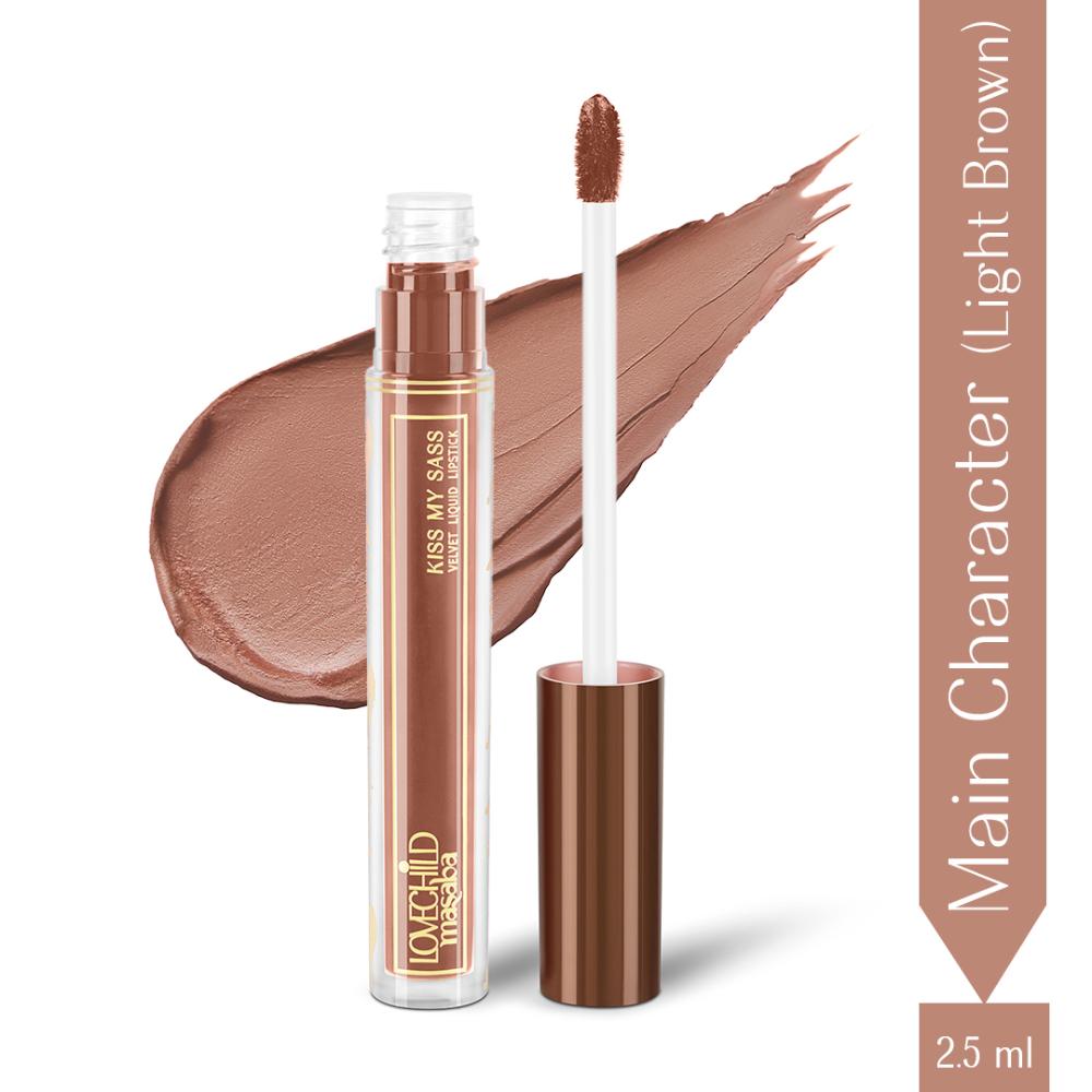 Transfer-proof Long-lasting Velvet Liquid Lipstick, Enriched with Hyaluronic Acid and Kaolin Clay - Main Character
