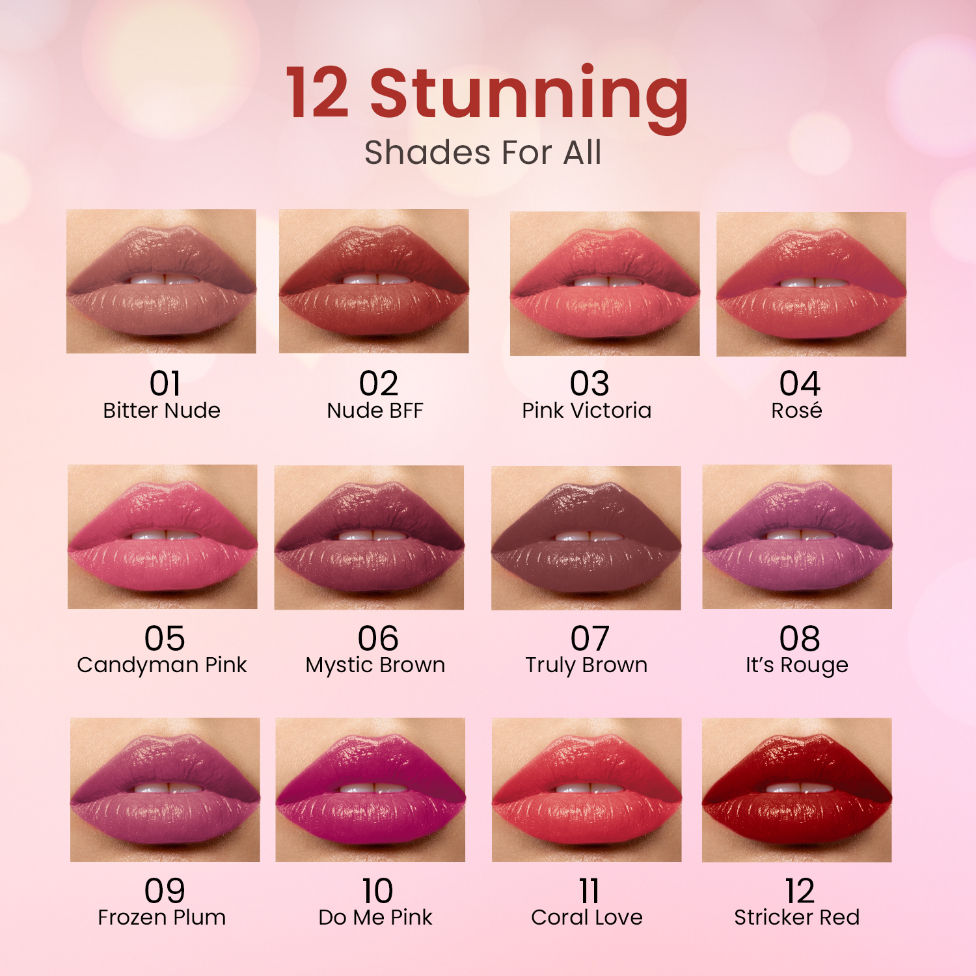 My Shine High Pigmented & Long-Lasting Lipstick Enriched with Vitamin E