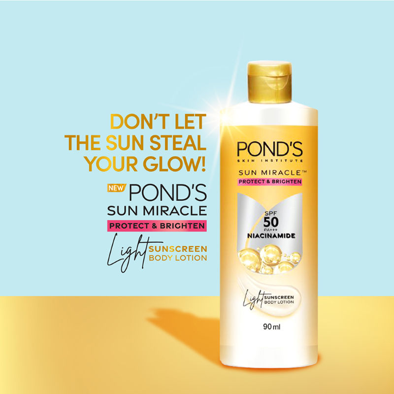 Sun Miracle SPF 50 PA+++ Niacinamide Light Sunscreen Body Lotion