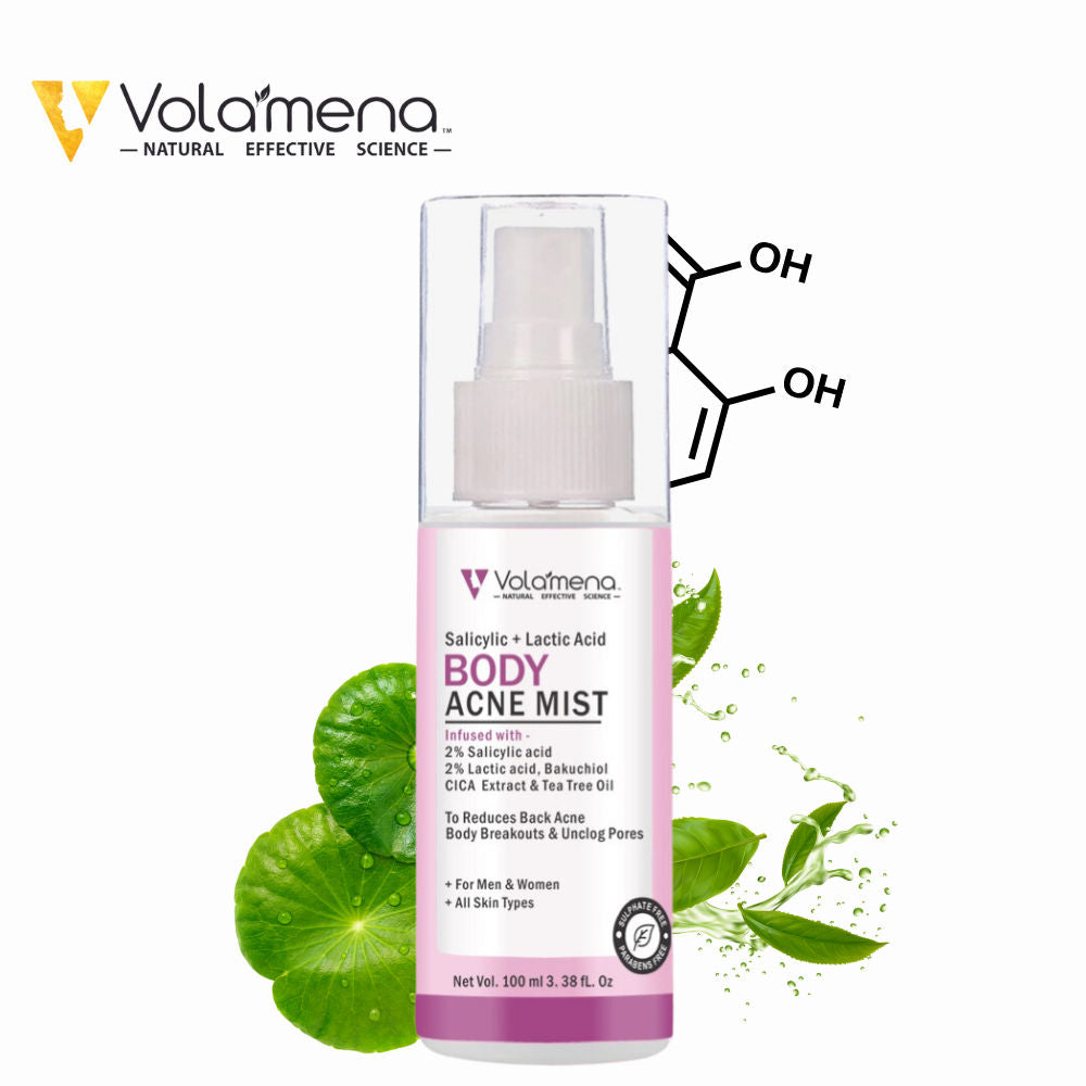 Body Acne Mist With Salicylic & Lactic