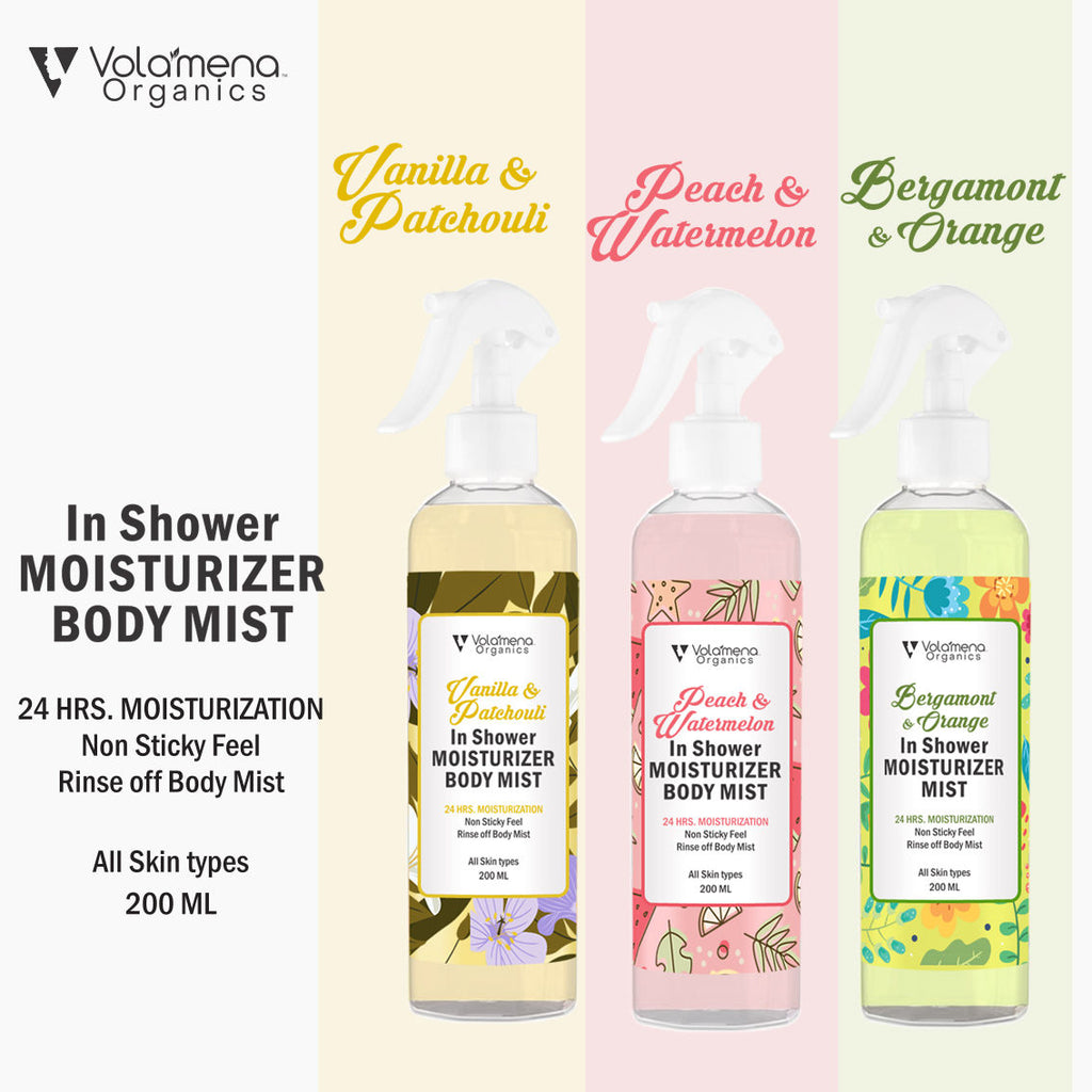 Vanilla & Patchouli In Shower Moisturizer Body Mist