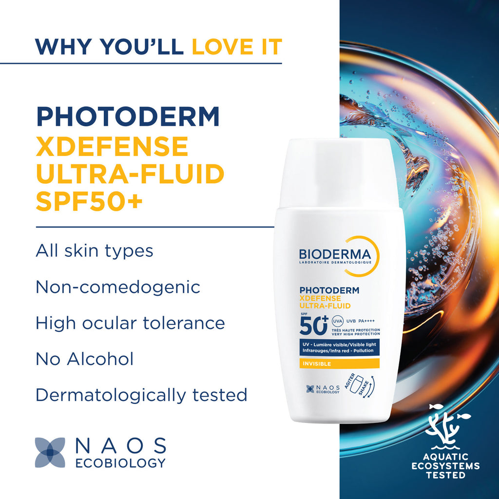 Photoderm Xdefense Ultra-Fluid SPF 50+ Invisible Sunscreen PA ++++
