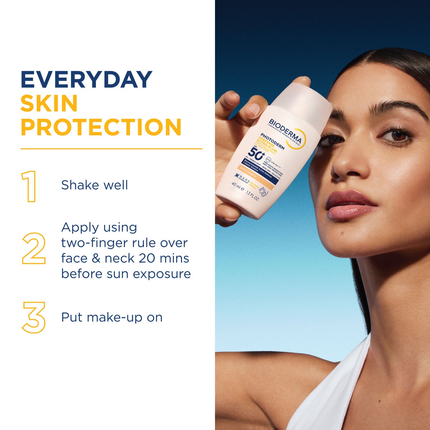 Photoderm Xdefense Ultra-Fluid SPF 50+ Tinted Sunscreen PA ++++