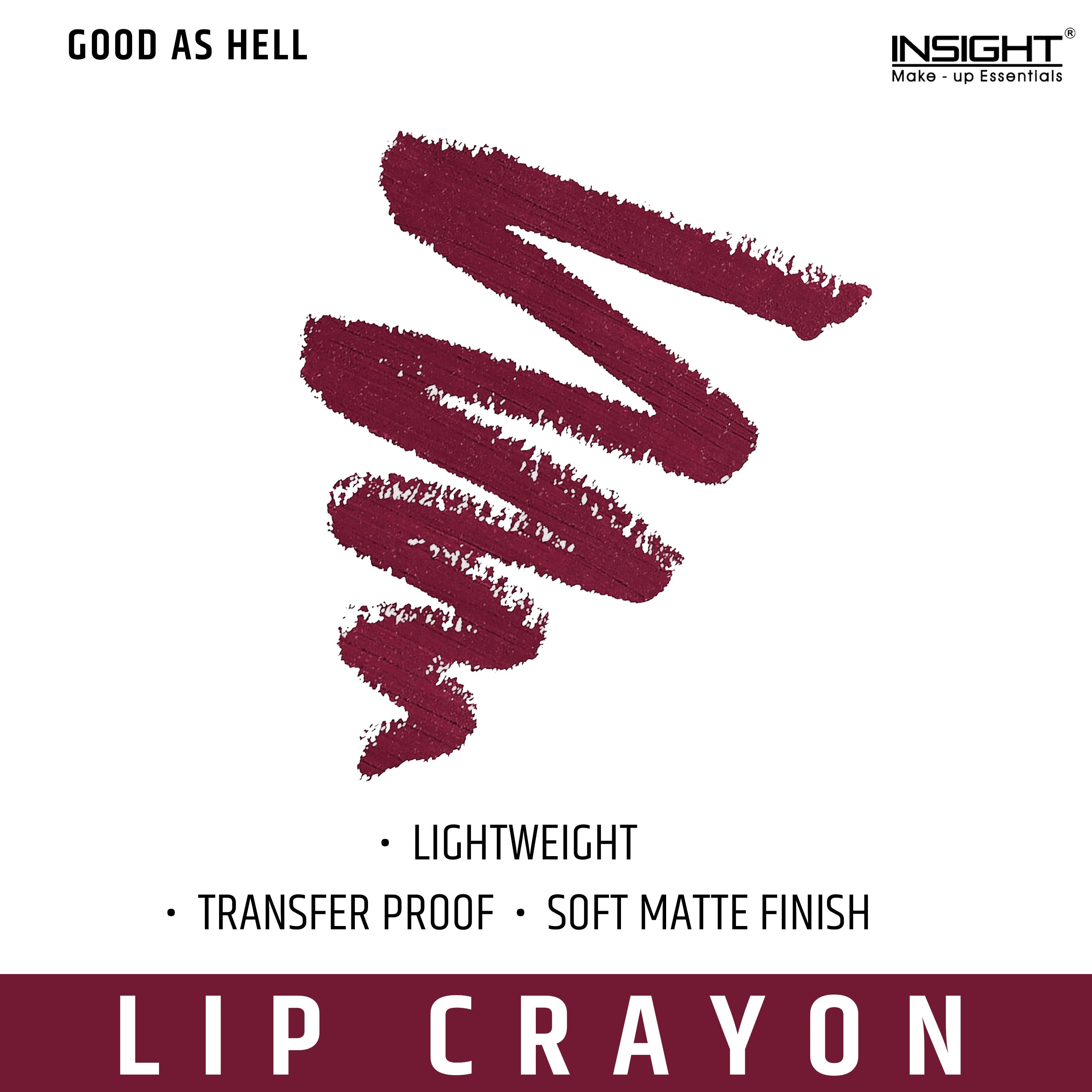 Mega Last Crayon Lipstick, Soft Matte Finish, Non Transfer