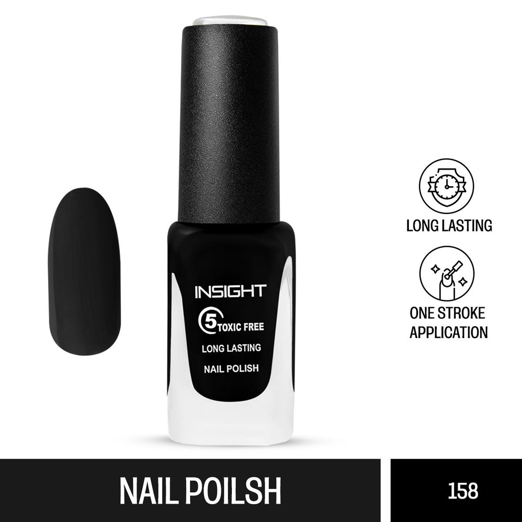 5 Toxic Free long lasting Nail Polish - Color 158