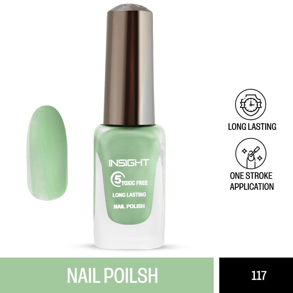 5 Toxic Free long lasting Nail Polish - Color 117