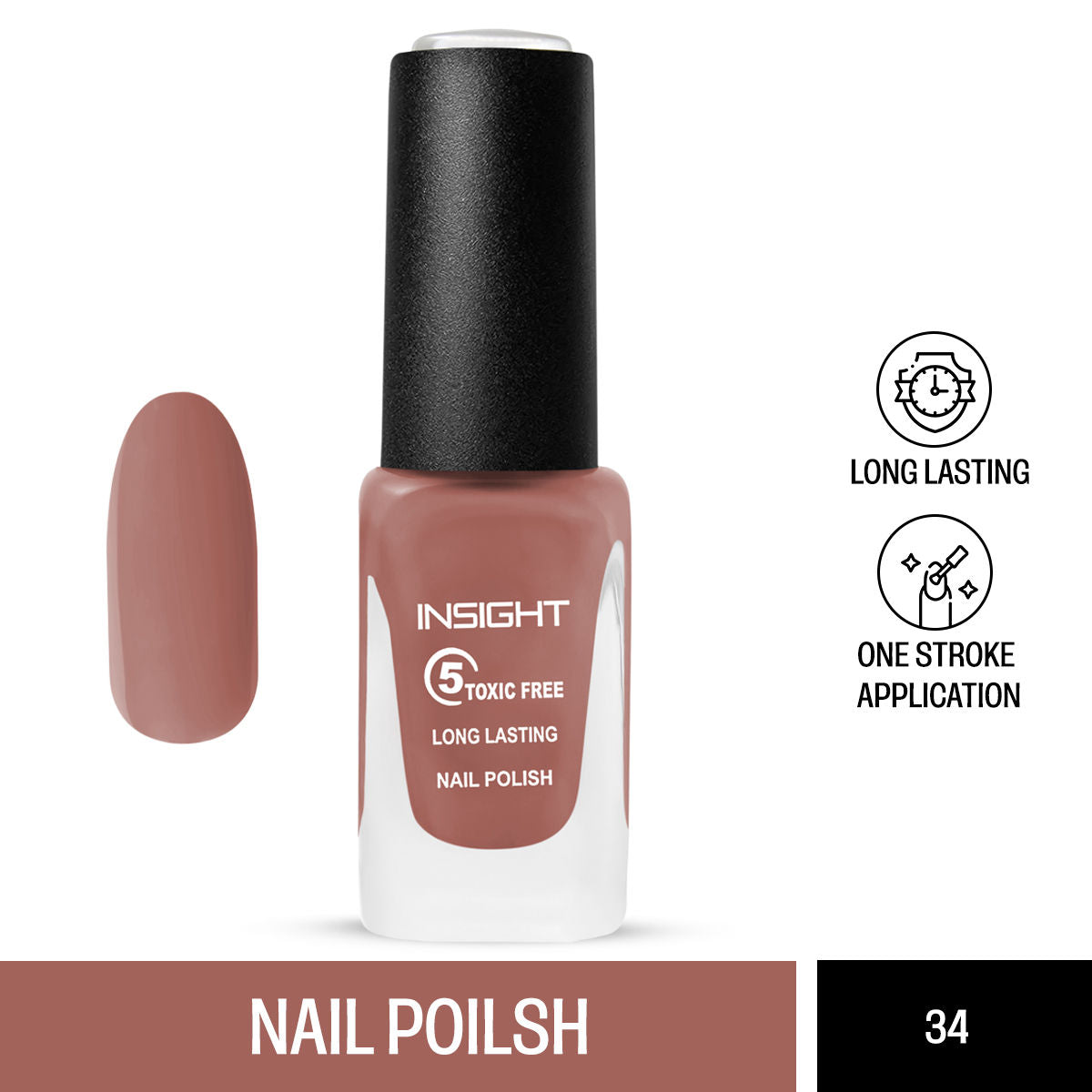 Pastel Color Nail Polish - 34