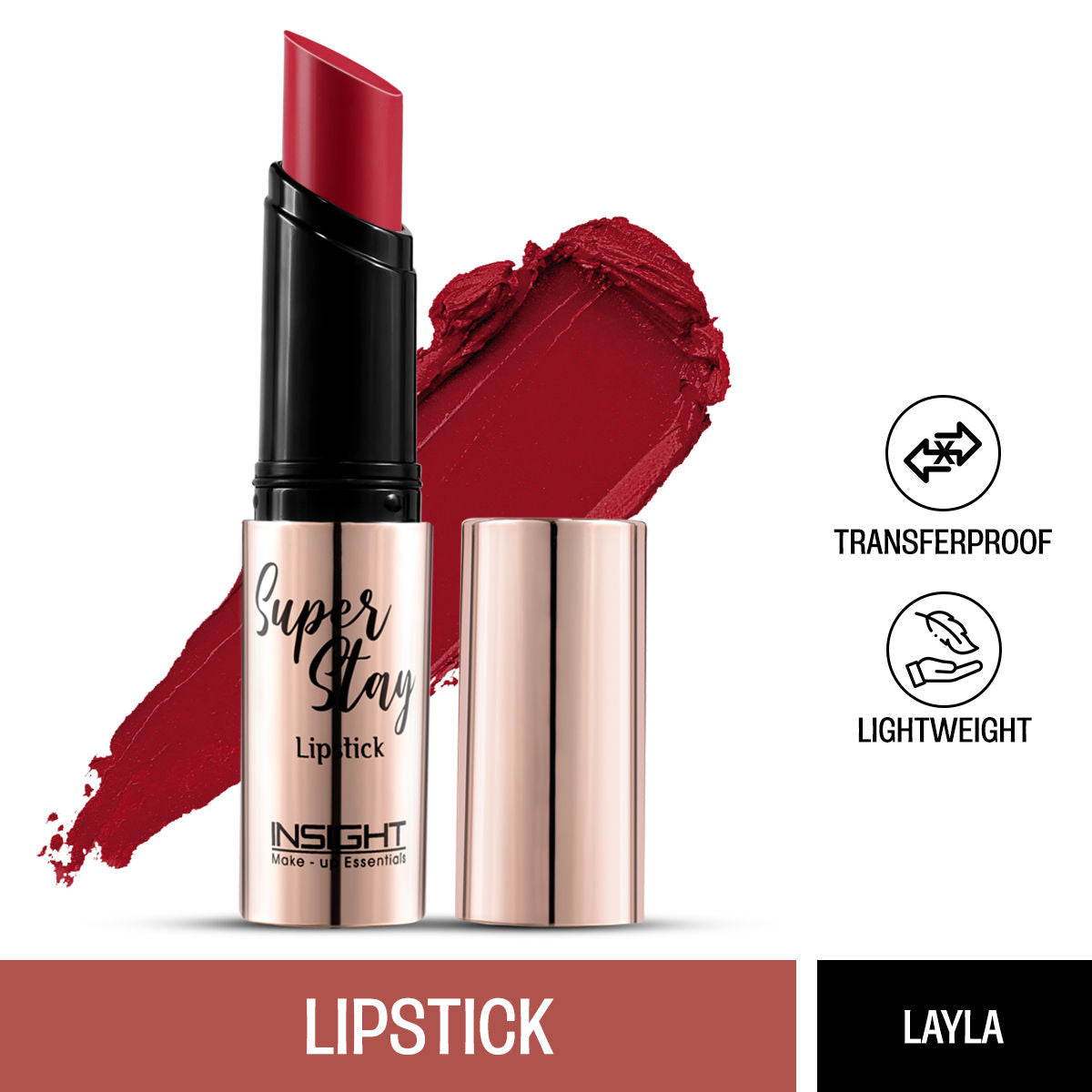 Super Stay Lipstick, Long Lasting Lightweight Transferproof Formula