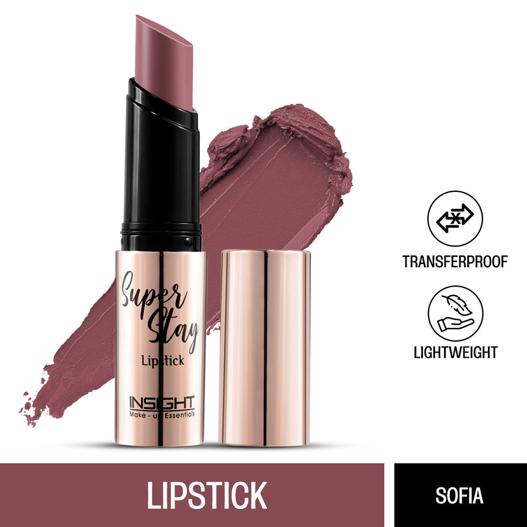 Super Stay Lipstick, Long Lasting Lightweight Transferproof Formula - Sofia