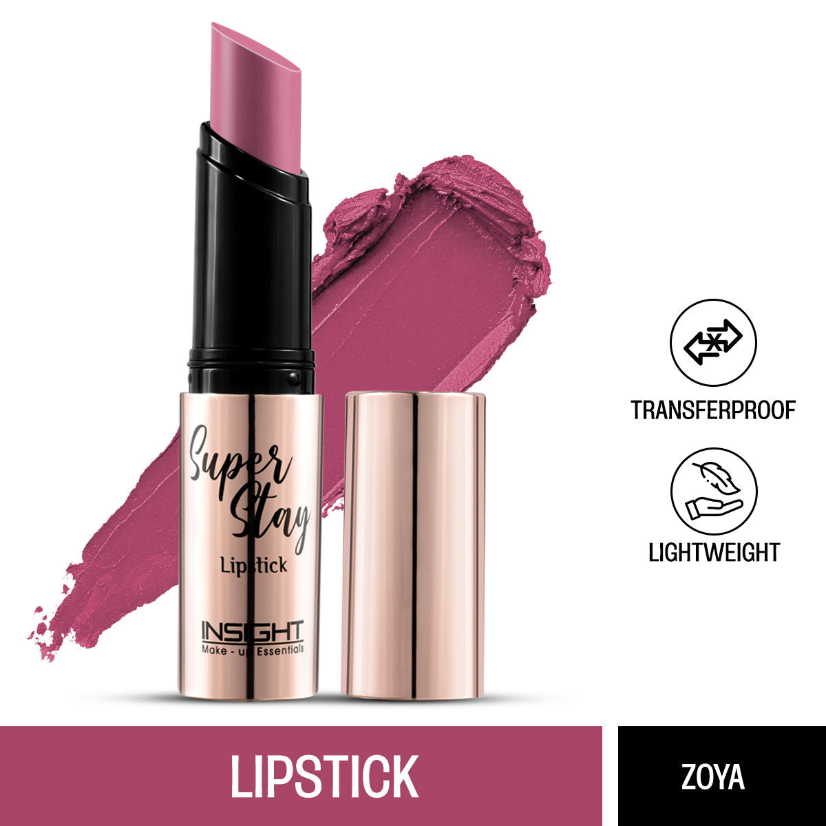 Super Stay Lipstick, Long Lasting Lightweight Transferproof Formula - Zoya