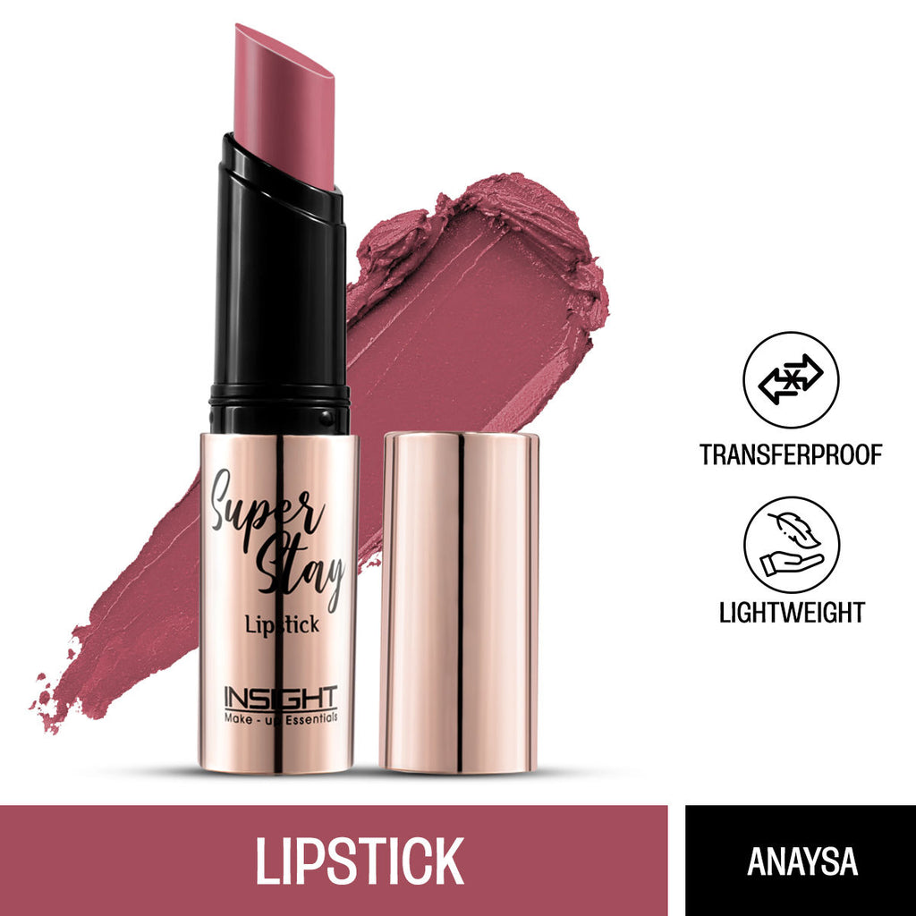 Super Stay Lipstick, Long Lasting Lightweight Transferproof Formula - Anaysa