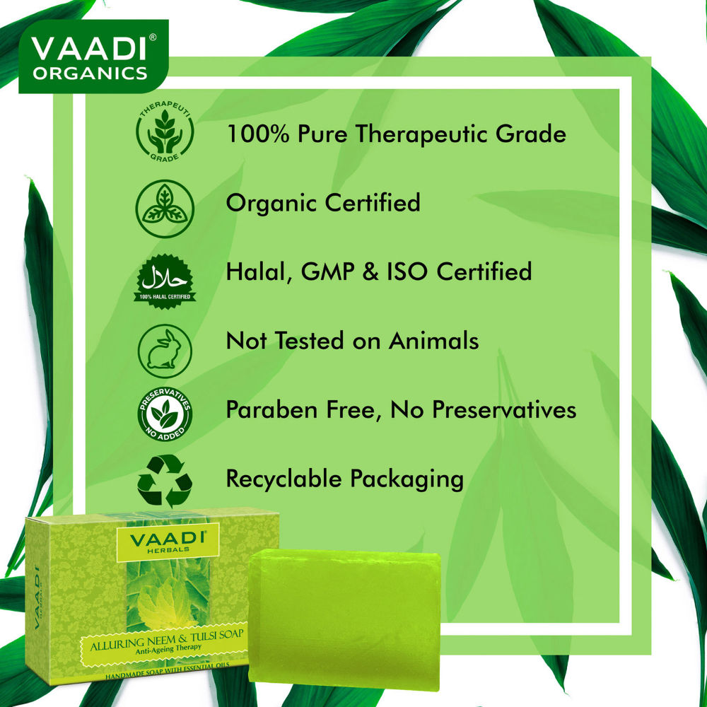 Alluring Neem And Tulsi Soap