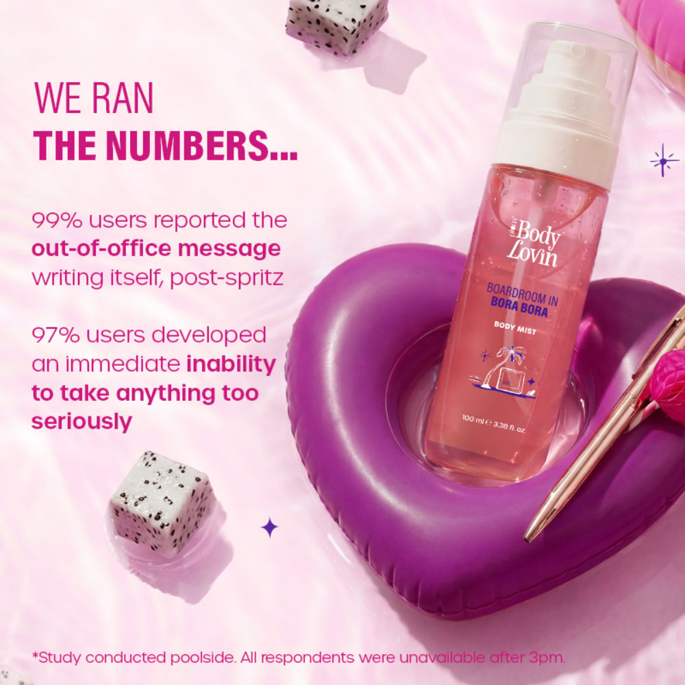 BodyLovin’ Boardroom In Bora Bora Body Mist, Long-Lasting, Sweet Tropical Fragrance