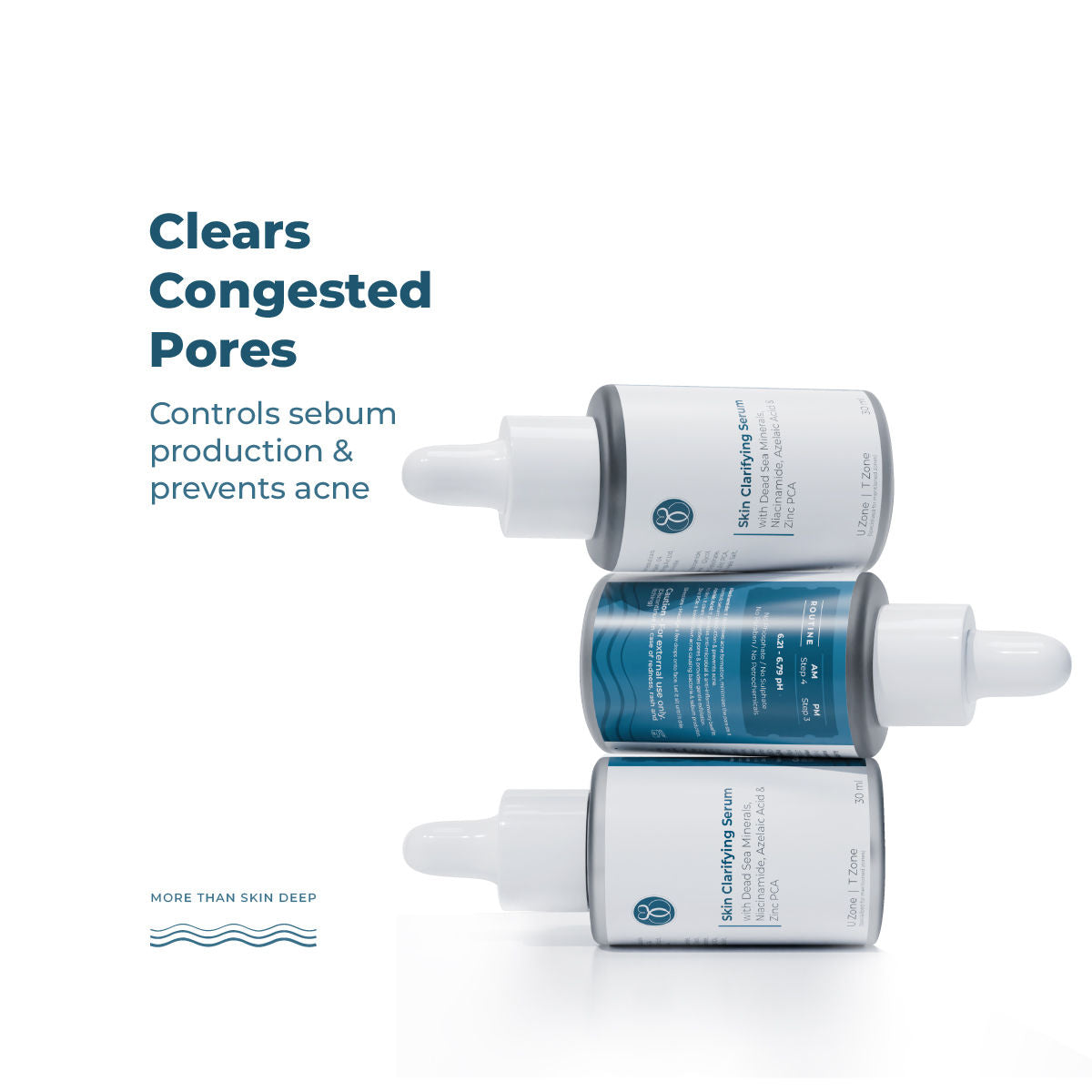 Clarifying Serum With Dead Sea Minerals, Niacinamide & Azelaic Acid